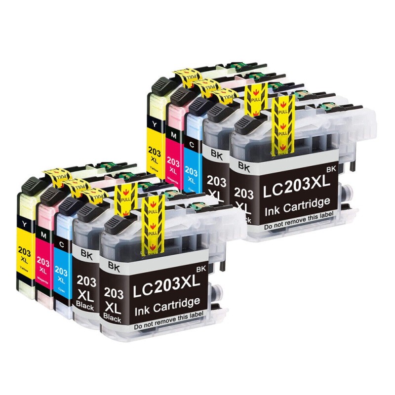 impresoras y scanners - CARTUCHO BROTHER LC203 XL HIGH-YIELD COLORES SET 4 UDS.