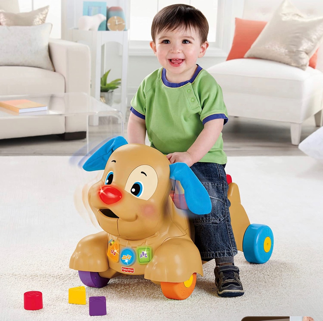 juguetes - Cachorro de juguete para montar y pasear para Niños de 12 a 24 meses  1