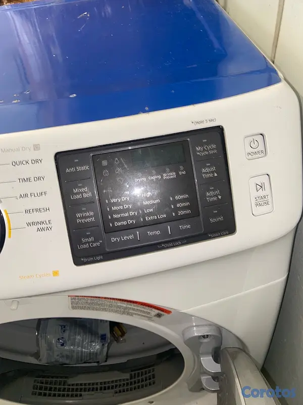 electrodomesticos - vendo secadora eléctrica marca Samsung  4