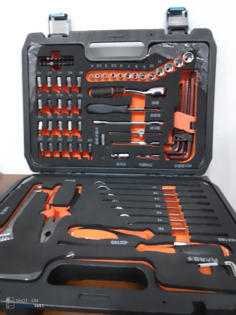 herramientas, jardines y exterior - KIT DE HERRAMIENTAS HS-T-CS1 5