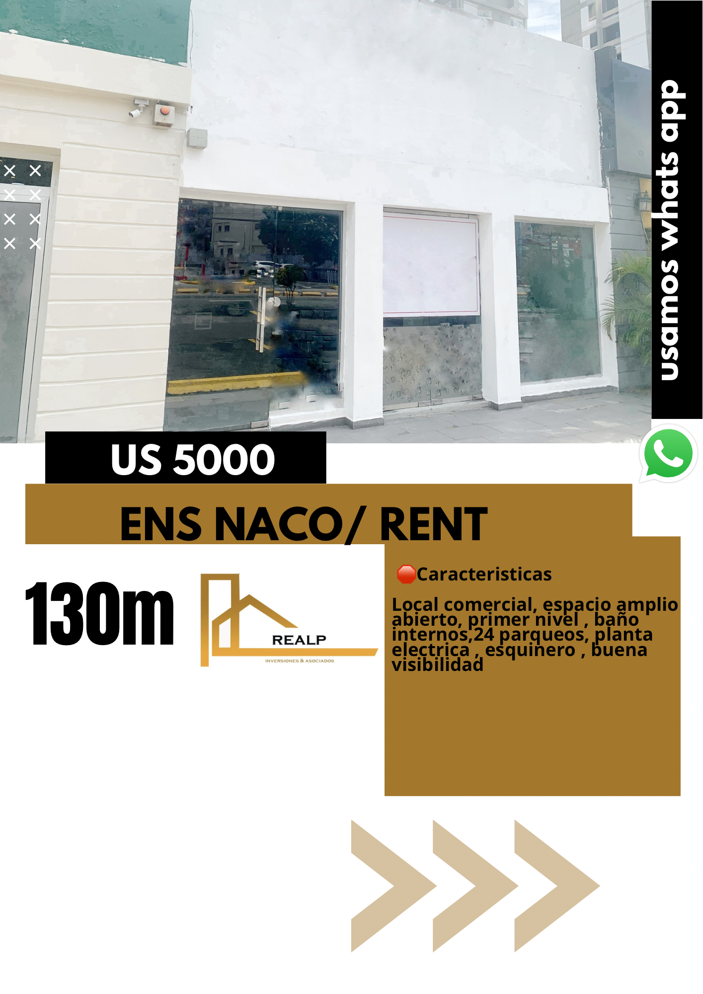 oficinas y locales comerciales - Local en Naco primer nivel 0