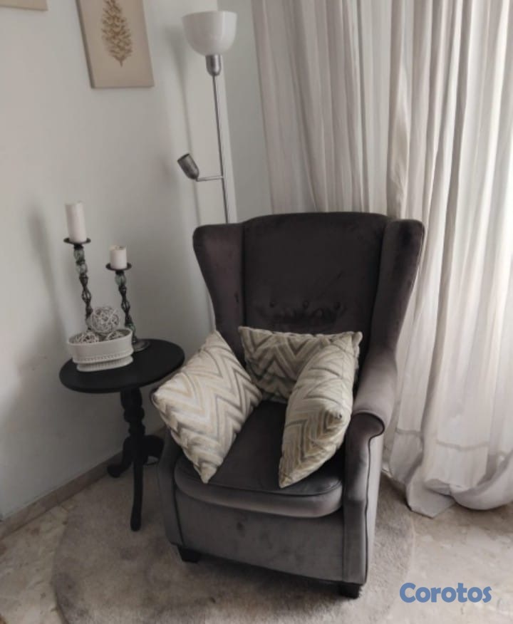 muebles y colchones - Sillón sofá orejón  1