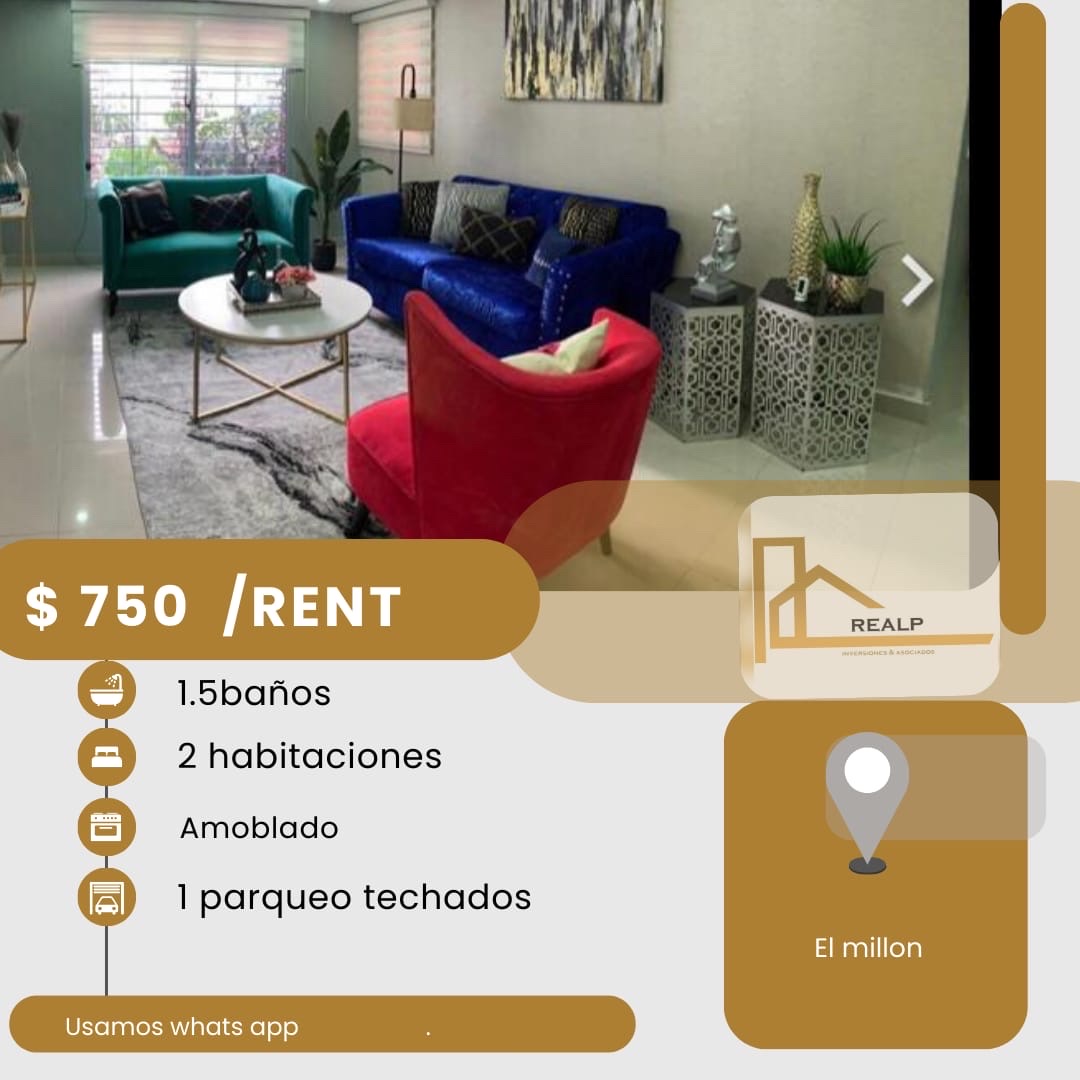 apartamentos - hermoso apartamento en una zona céntrica en el millon  0