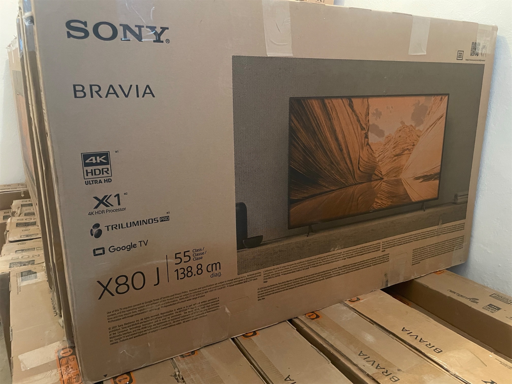 tv - Tv Sony 55 Pulg smart 4K