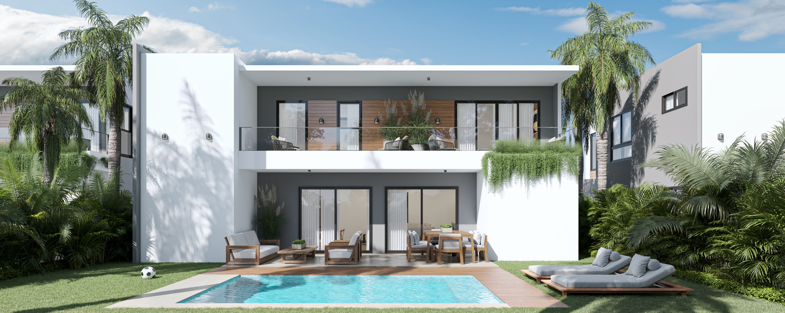 casas - Venta de villa de lujo con piscina Privada  en bávaro Punta cana