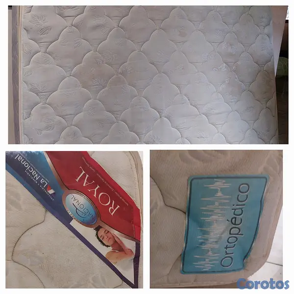 muebles y colchones - VENDO COLCHÓN ROYAL PILLOW TOP LA NACIONAL ORTOPÉDICO 4