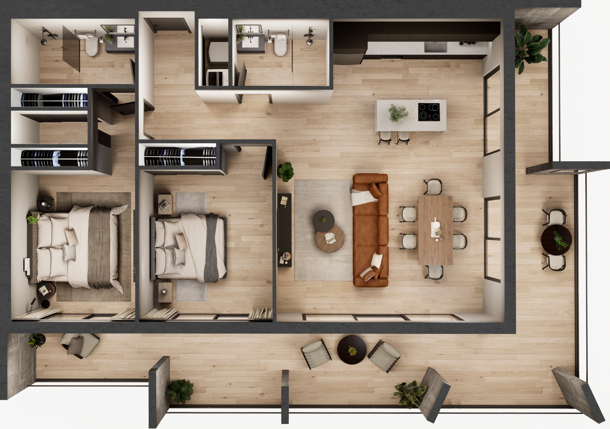 apartamentos - Apartamentos con vista al mar en Santo Domingo 10
