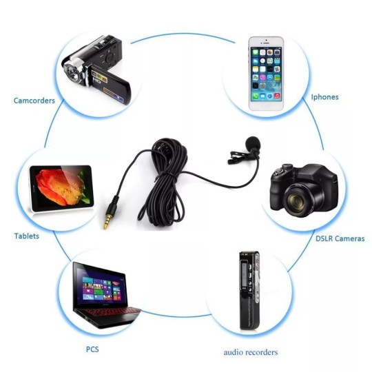 camaras y audio - Micrófono para celulares, cámaras y PC EN OFERTA 4