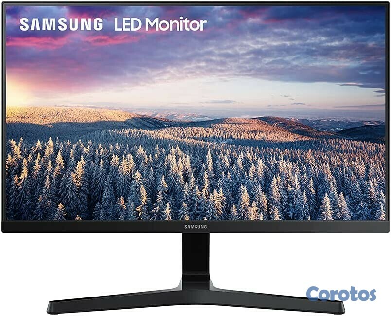 computadoras y laptops - MONITOR SAMUSNG 27 PULGADAS  FLAT SIN BORDE,   FHD (1920X 1080) , SR35, LED 1