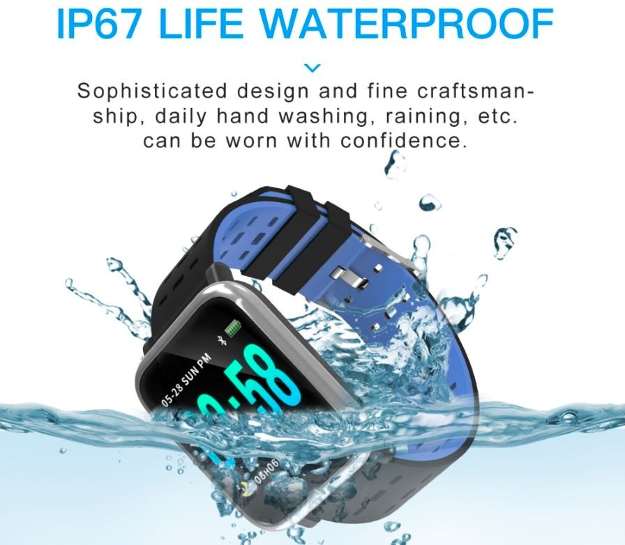 accesorios para electronica - Smartwatch fitness A6, monitorea tu salud y recibe las notificaciones de mensaje 2