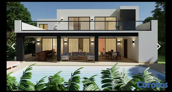 casas vacacionales y villas - Villa en Venta en Punta Cana Village 5