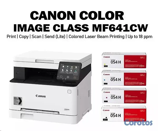 impresoras y scanners - MULTIFUNCIONAL LASER A COLOR CANON  -DUPLEX ,PRINTER,SCANER,COPIA,wifi, 2