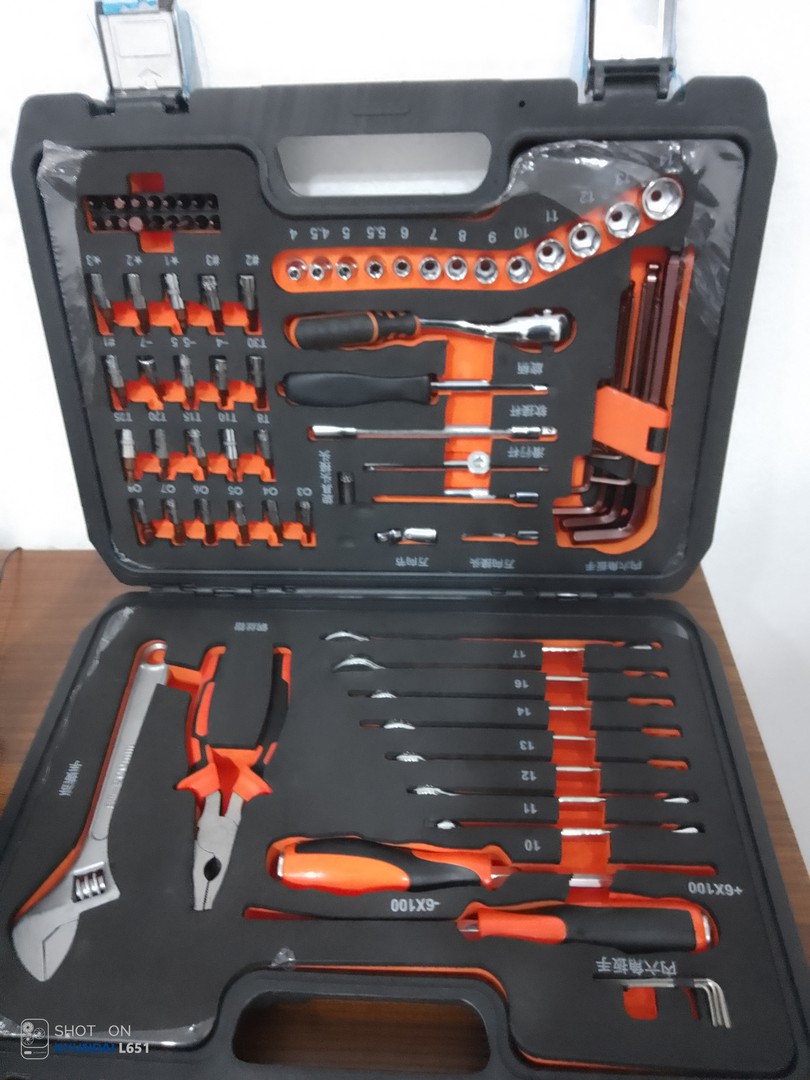 herramientas, jardines y exterior - KIT DE HERRAMIENTAS HS-T-CS1 2