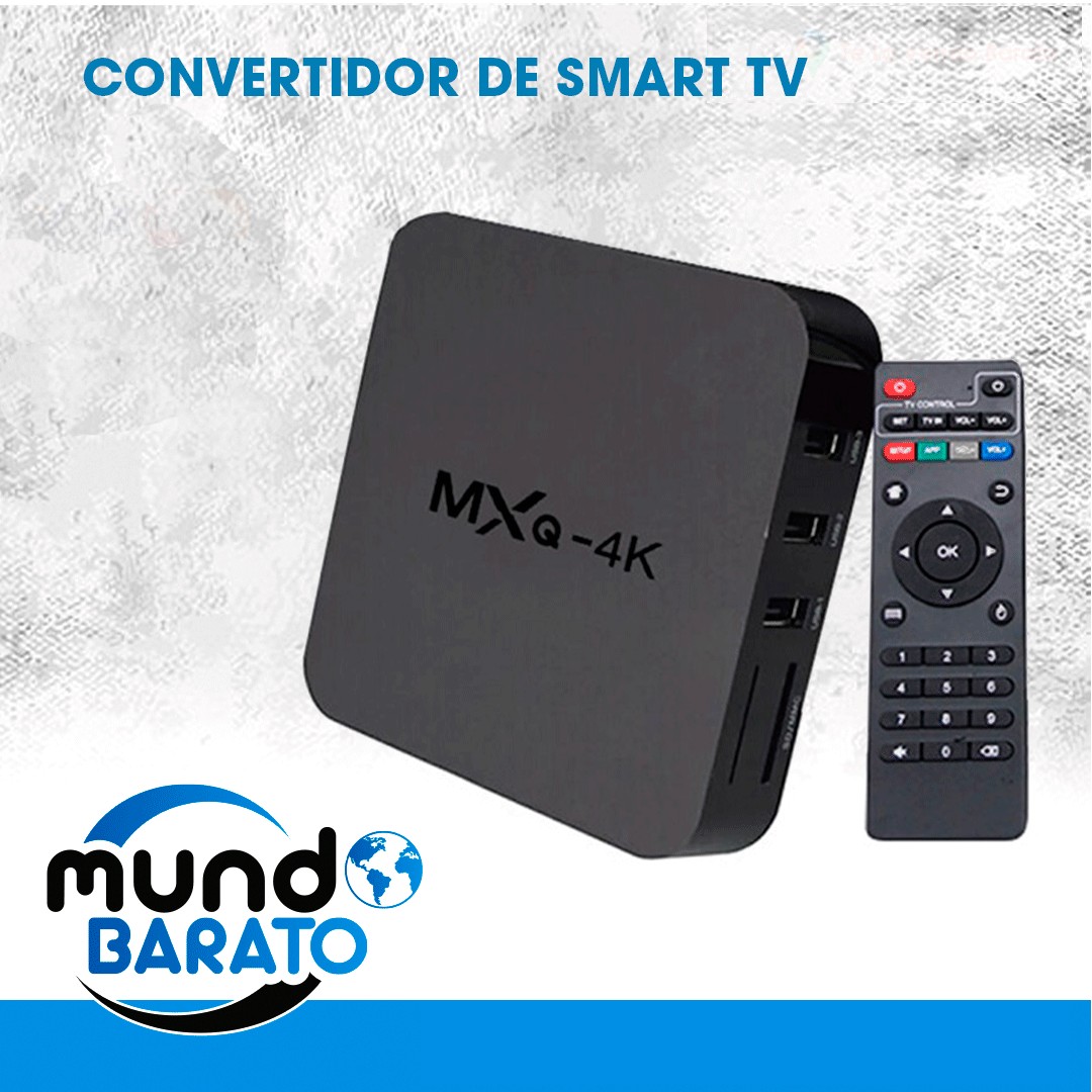 accesorios para electronica - Smart Tv Box 4k Ucd 3840x2160 Mxq Pro Convertidor
