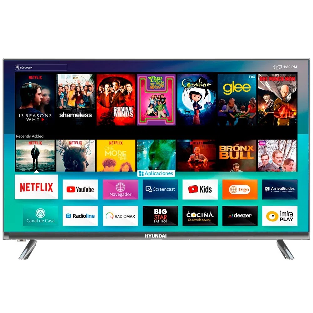 tv - TV SMART HD LED HYUNDAY 32" PULGADAS 1