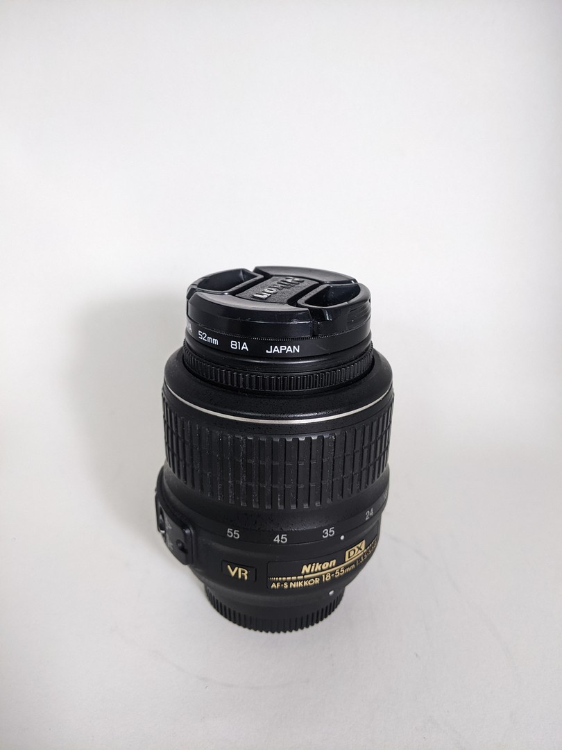 camaras y audio - Lente Nikon 18-55mm f/3.5-5.6 VR
