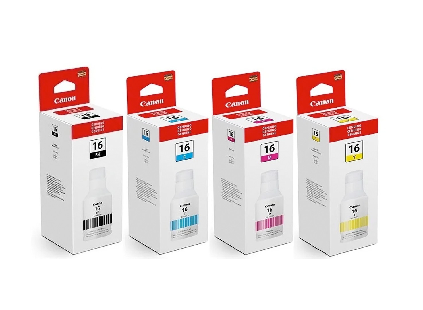 impresoras y scanners - BOTELLA DE TINTA CANON GI-16  EN TODOS LOS COLORES  1