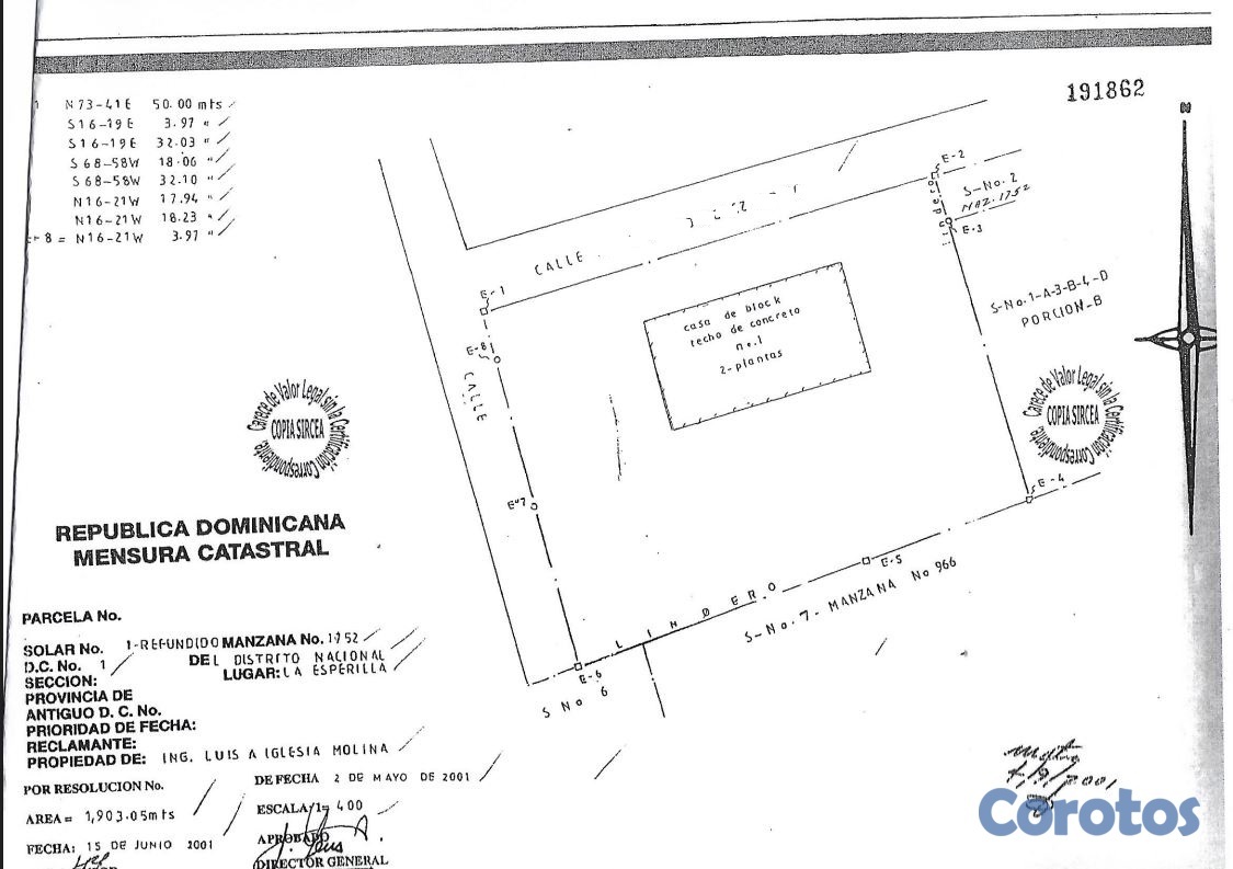solares y terrenos - Gran Solar en la Esperilla de esquina  1