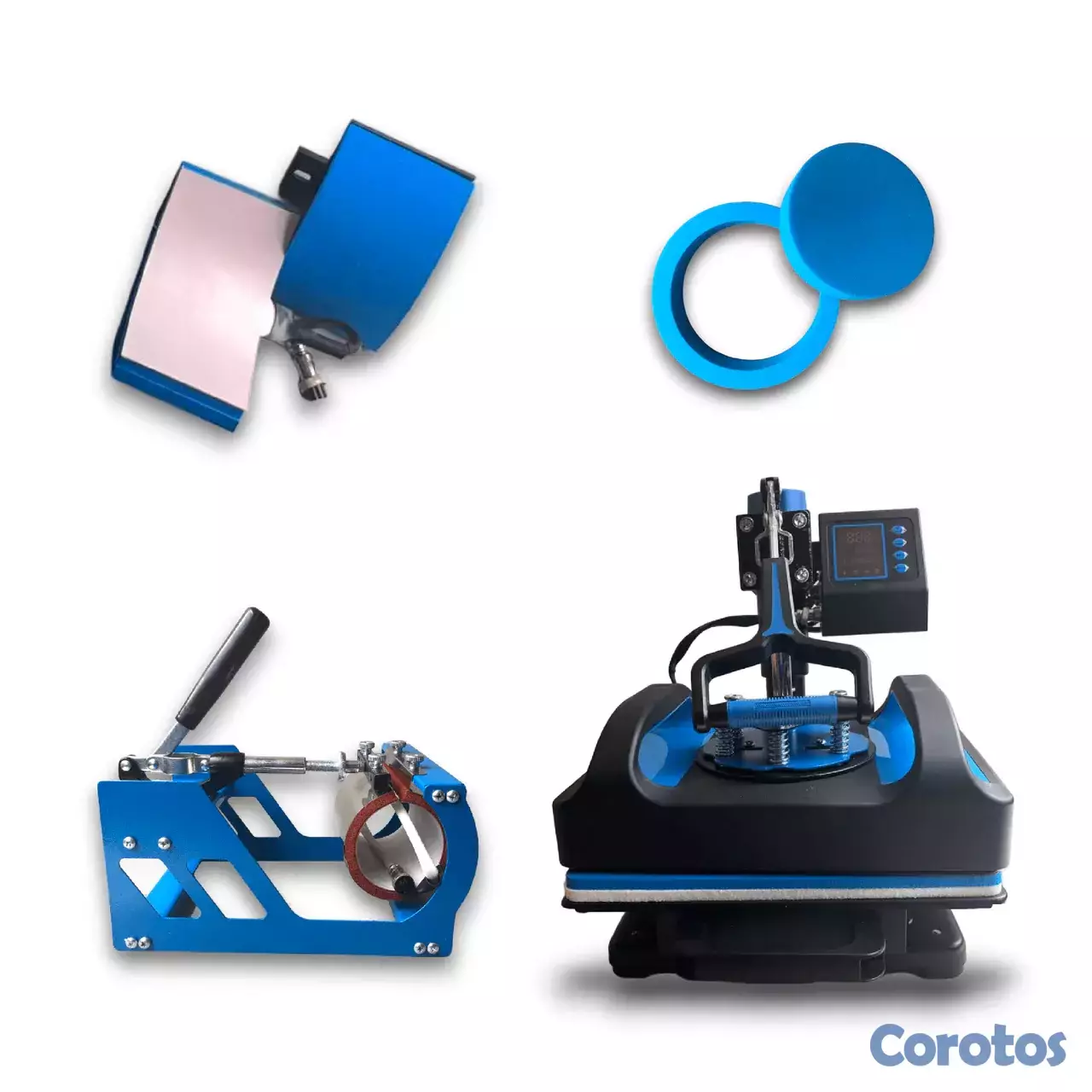 otros electronicos - Combo Maquina de sublimación 5 en 1 2