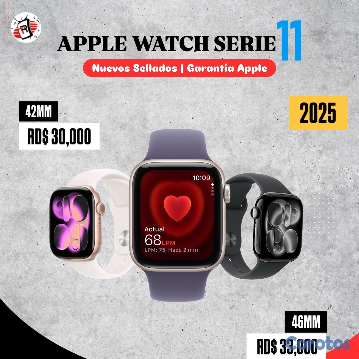 computadoras y laptops - APPLE WATCH SERIE 11 40mm • 44mm Sellados  2