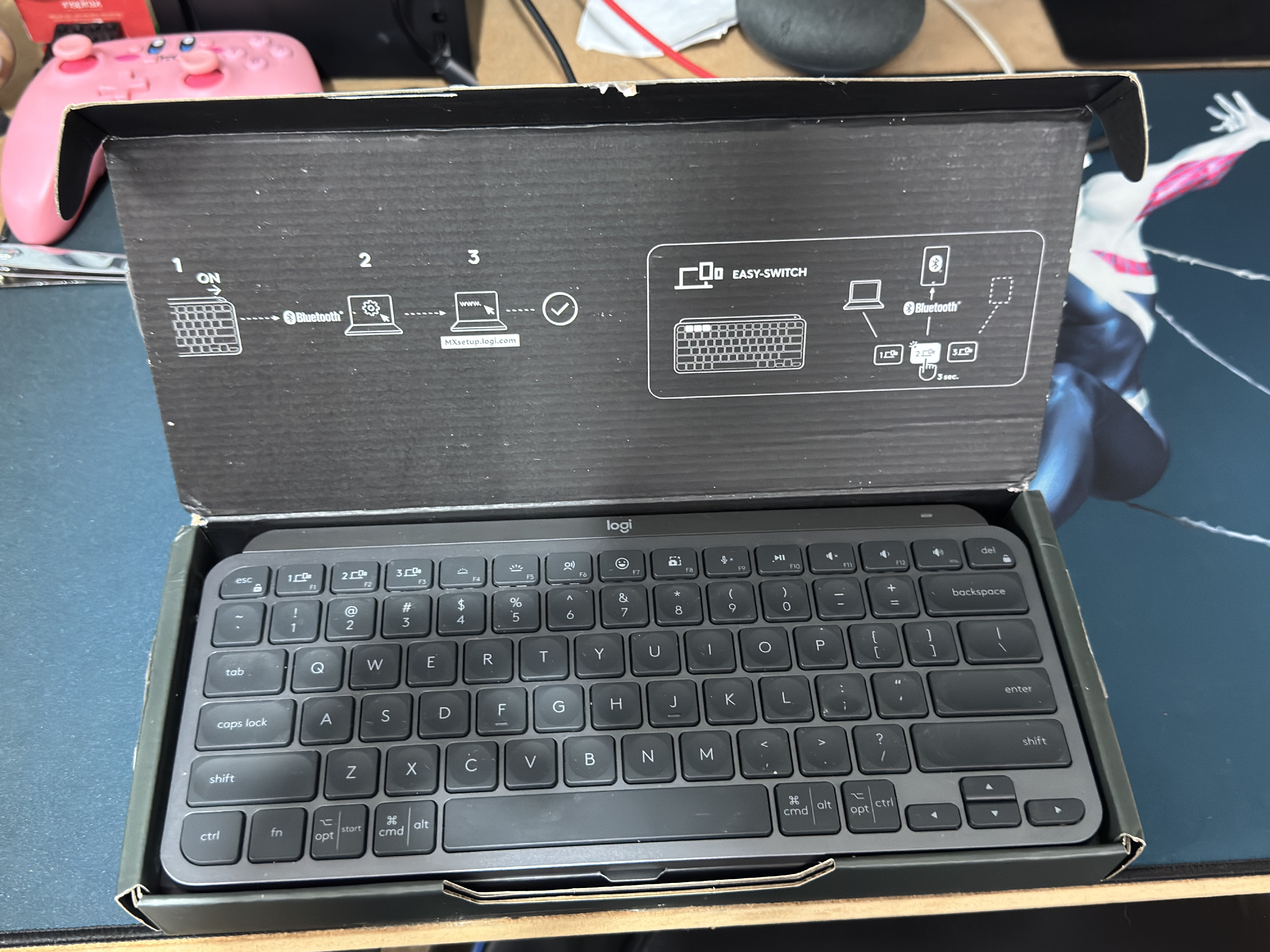 computadoras y laptops - Logitech MX Keys Mini - Teclado inalámbrico para Windows o Max  1