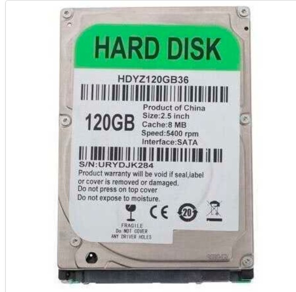 accesorios para electronica - DISCO DURO 120GB HDD