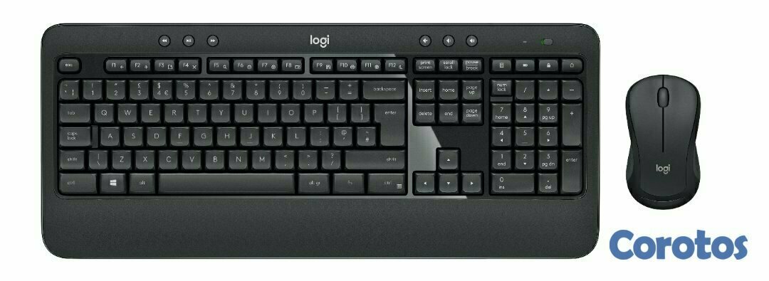 computadoras y laptops - TECLADO MOUSE LOGITECH MK540 USB WIRELESS RECEIVER 2.4GHZ WIRELESS, 10M 2