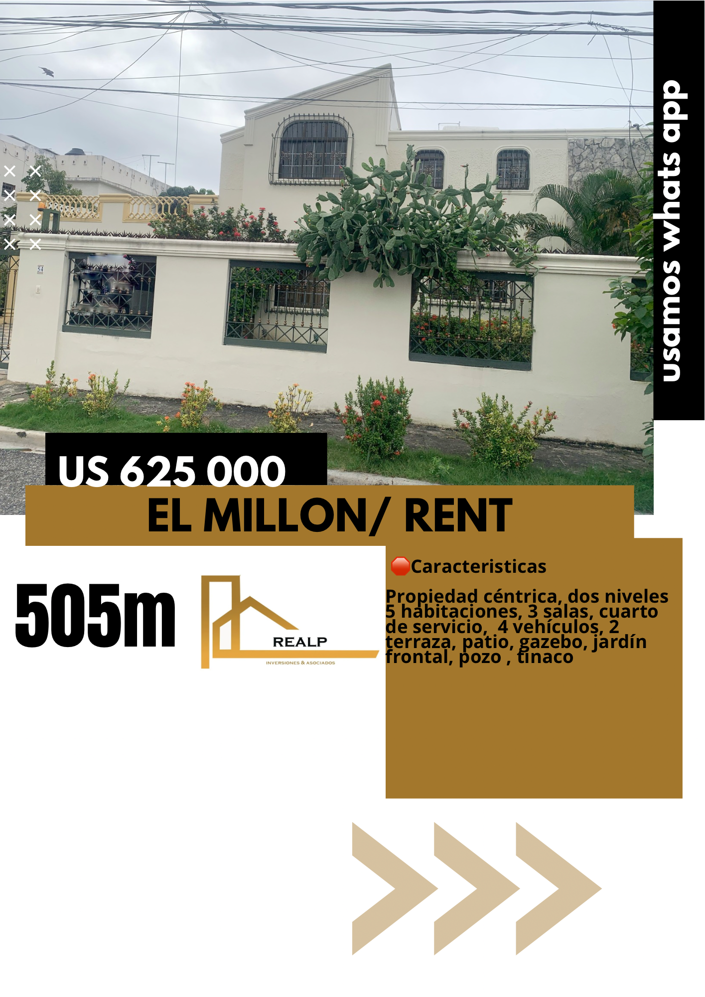 casas - Propiedad en el millon 0