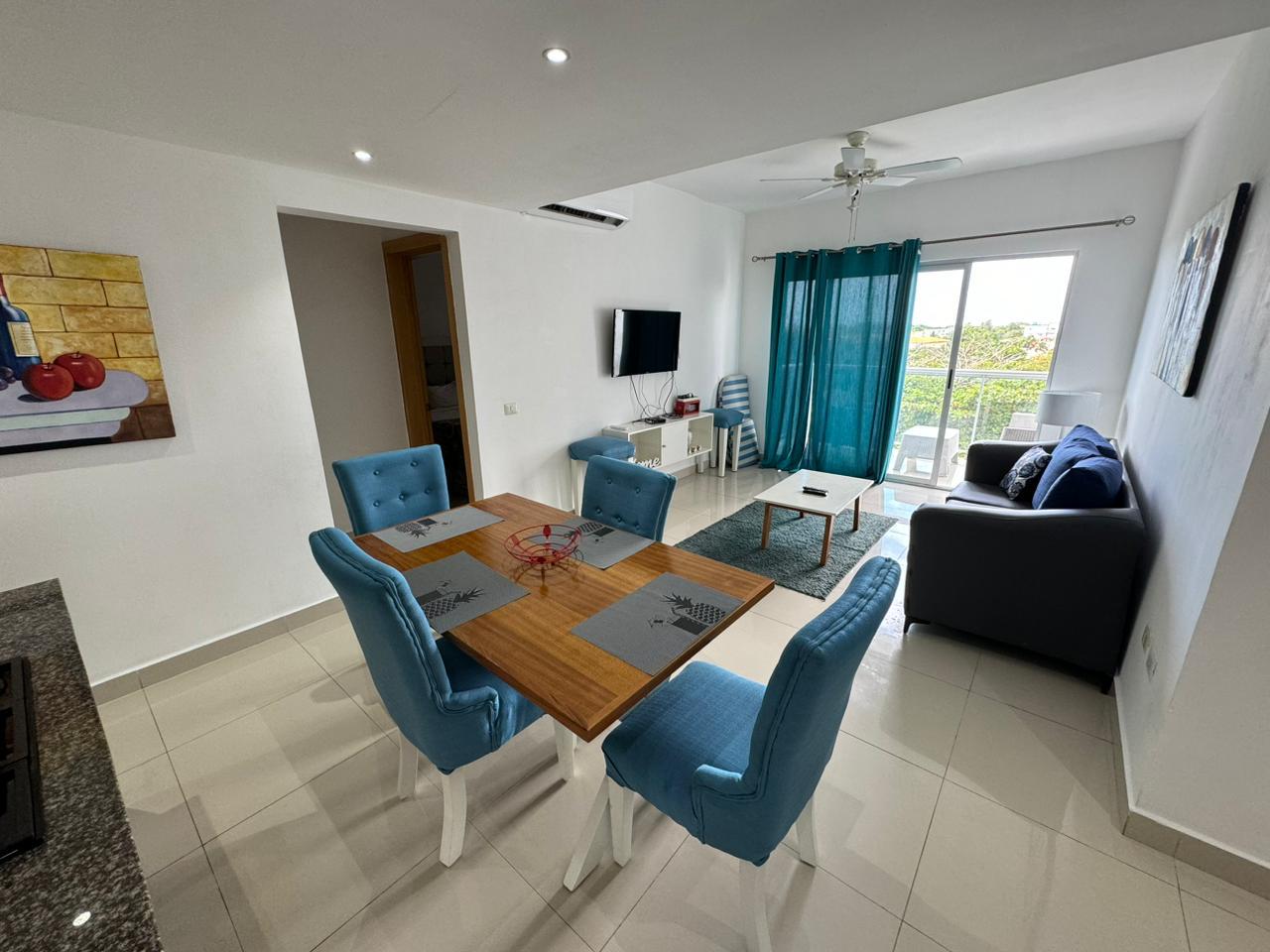 apartamentos - Apartamento Amueblado en Boca Chica 0
