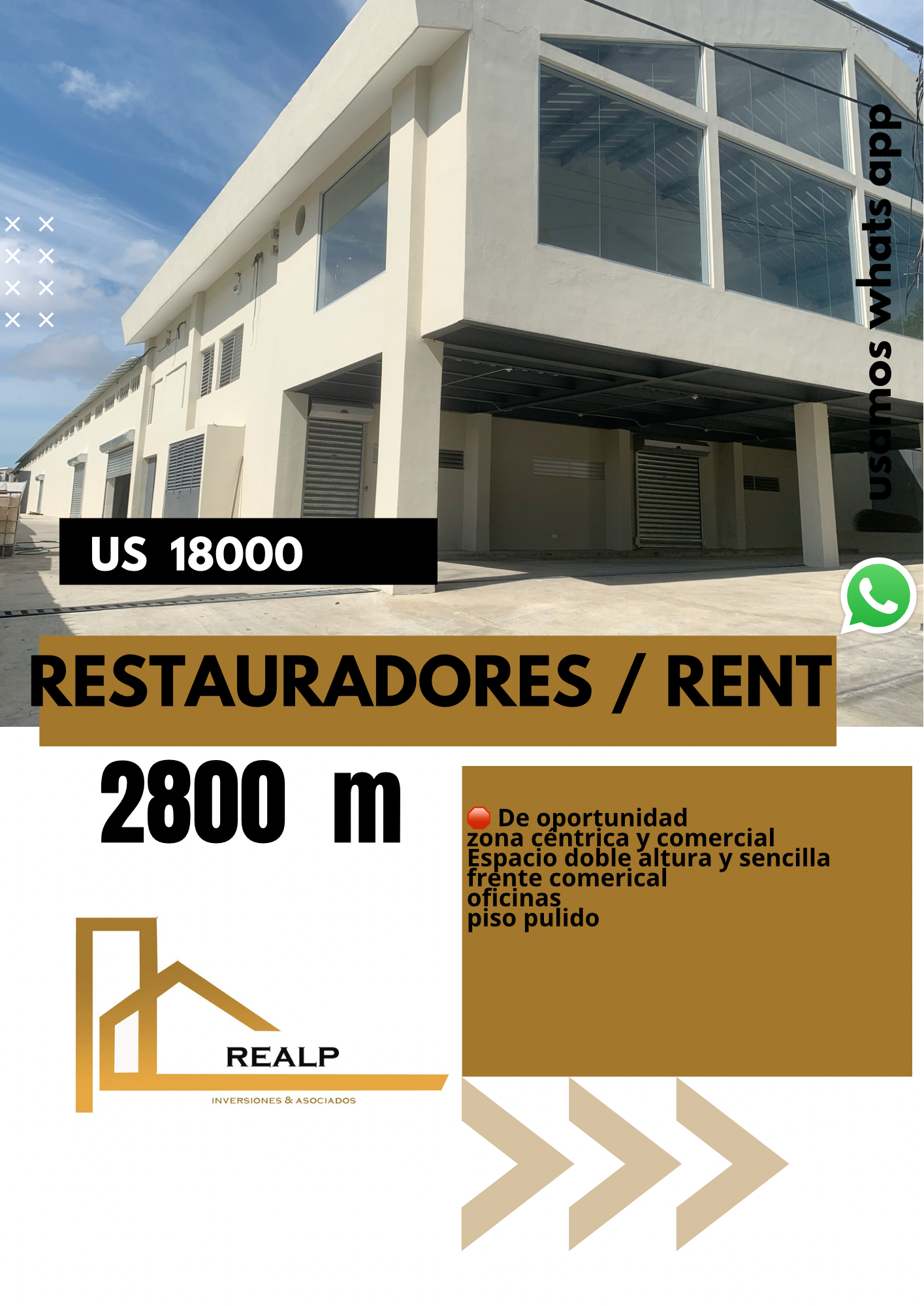 oficinas y locales comerciales - Nave en alquiler 2800 metros