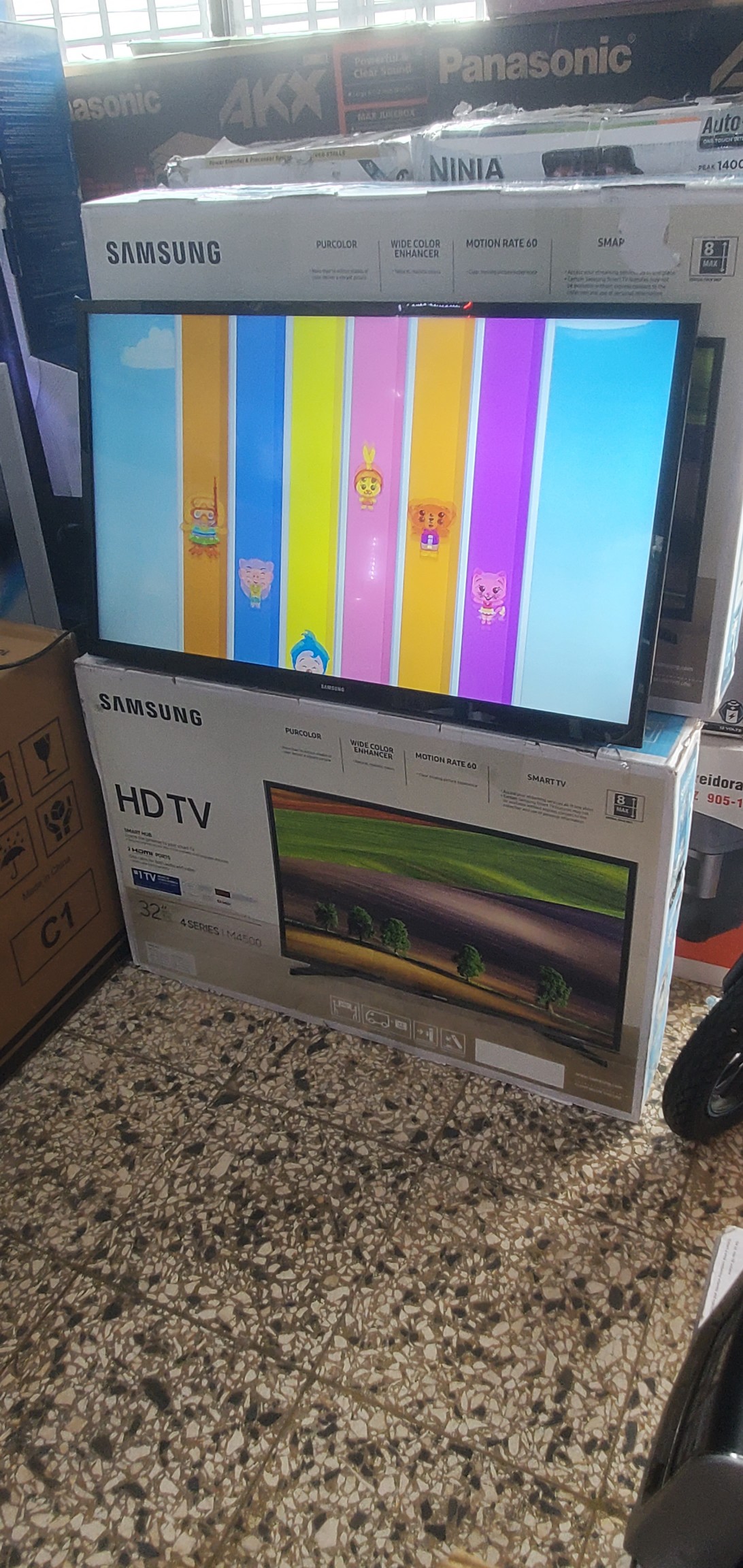 tv - Televisor samsung smart tv 32 pulgada led M4500 3