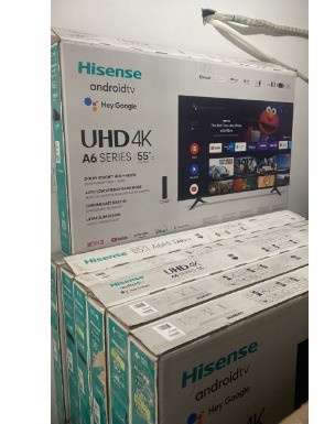 tv - La LG Hisense AndroidTV UHD 4K A6 Series de 55 pulgadas 1