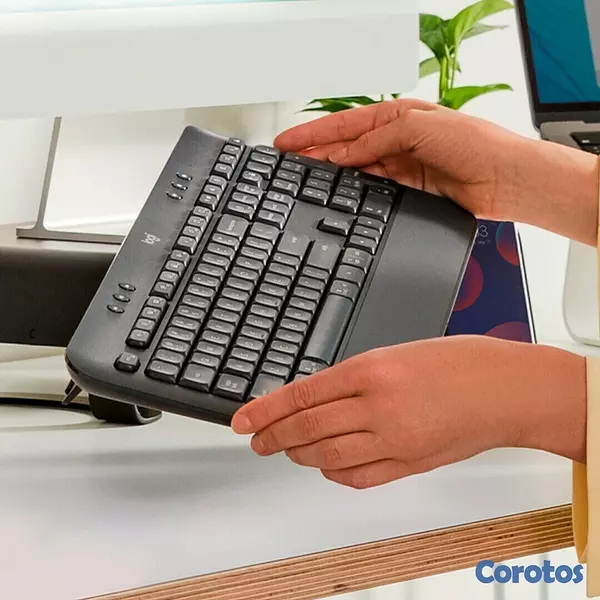 computadoras y laptops - TECLADO LOGITECH K650 INGLES (ENG) COLOR GRAFITO, USB WIRELESS RECEIVER 2.4GHZ W 2