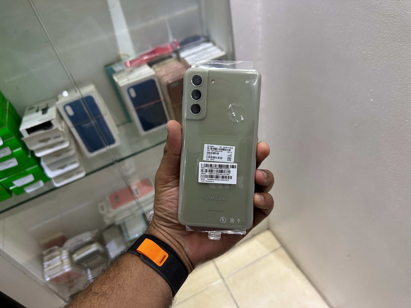 celulares y tabletas - Vendo Samsung Galaxy S21 FE 128GB Nuevo, Desbloqueado, Garantía, RD$ 20,600 NEG 1