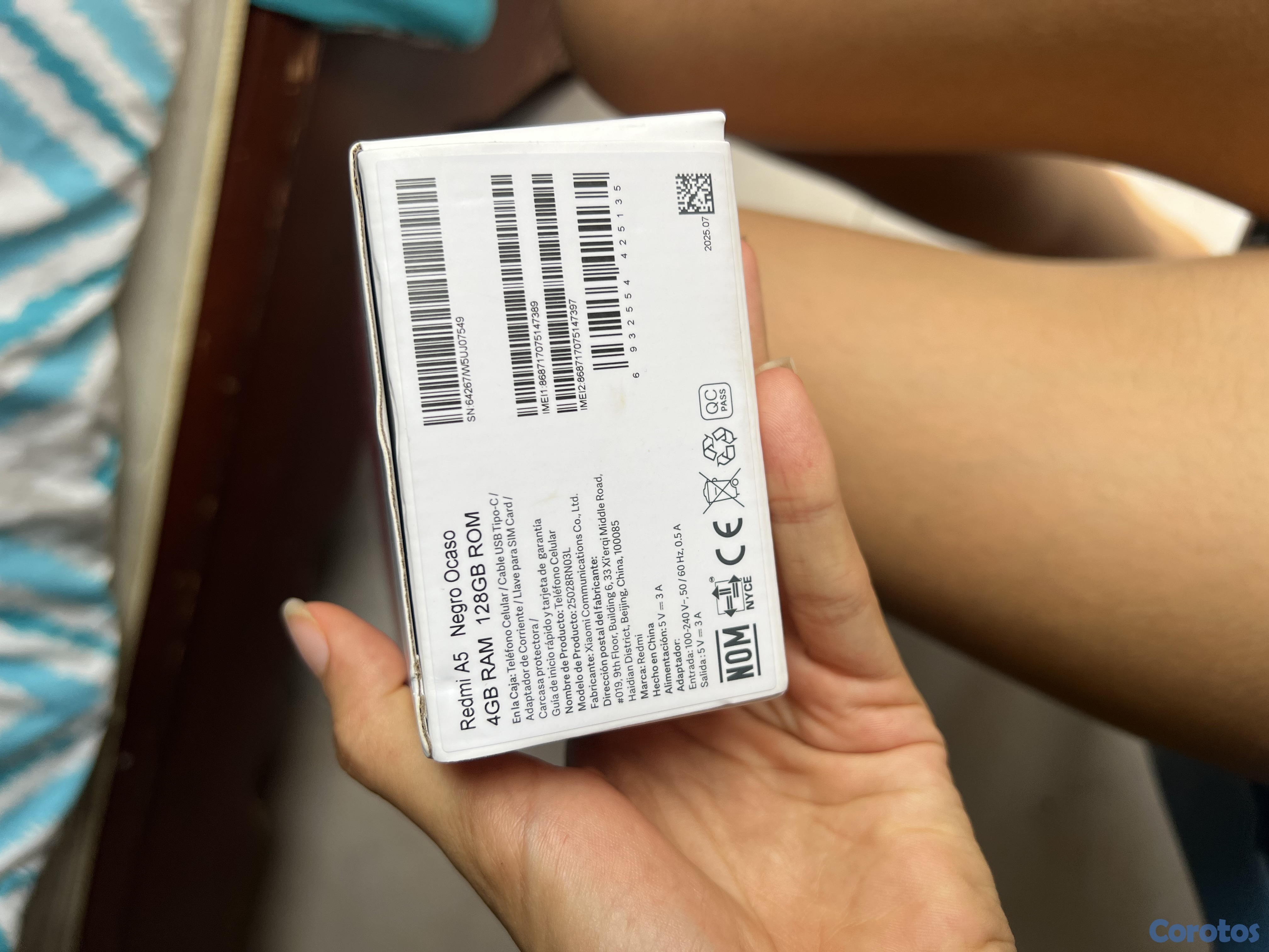 celulares y tabletas - Redmi A5 nuevo 128gb 6