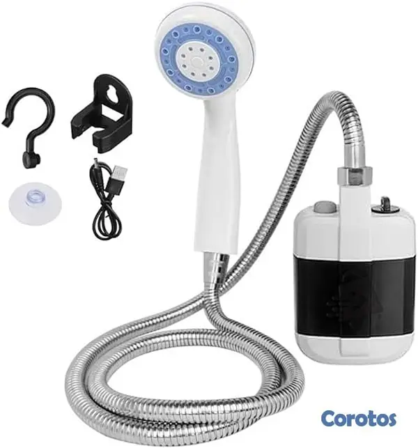 decoración y accesorios - DUCHA DE MANO PORTATIL RECARGABLE CON BOMBA ELECTR 5