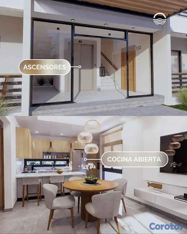 apartamentos - Apartamento’s en plano con ascensores Punta Cana  4