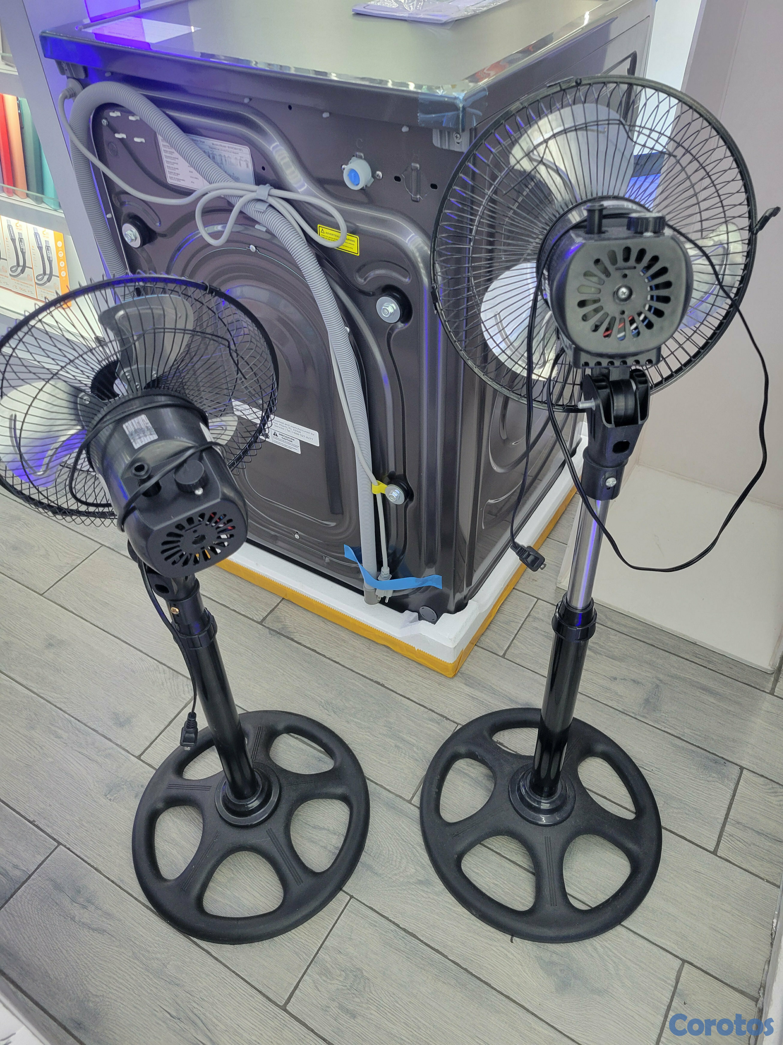 aires acondicionados y abanicos - ABANICOS DE PEDESTAL MILEXUS  2