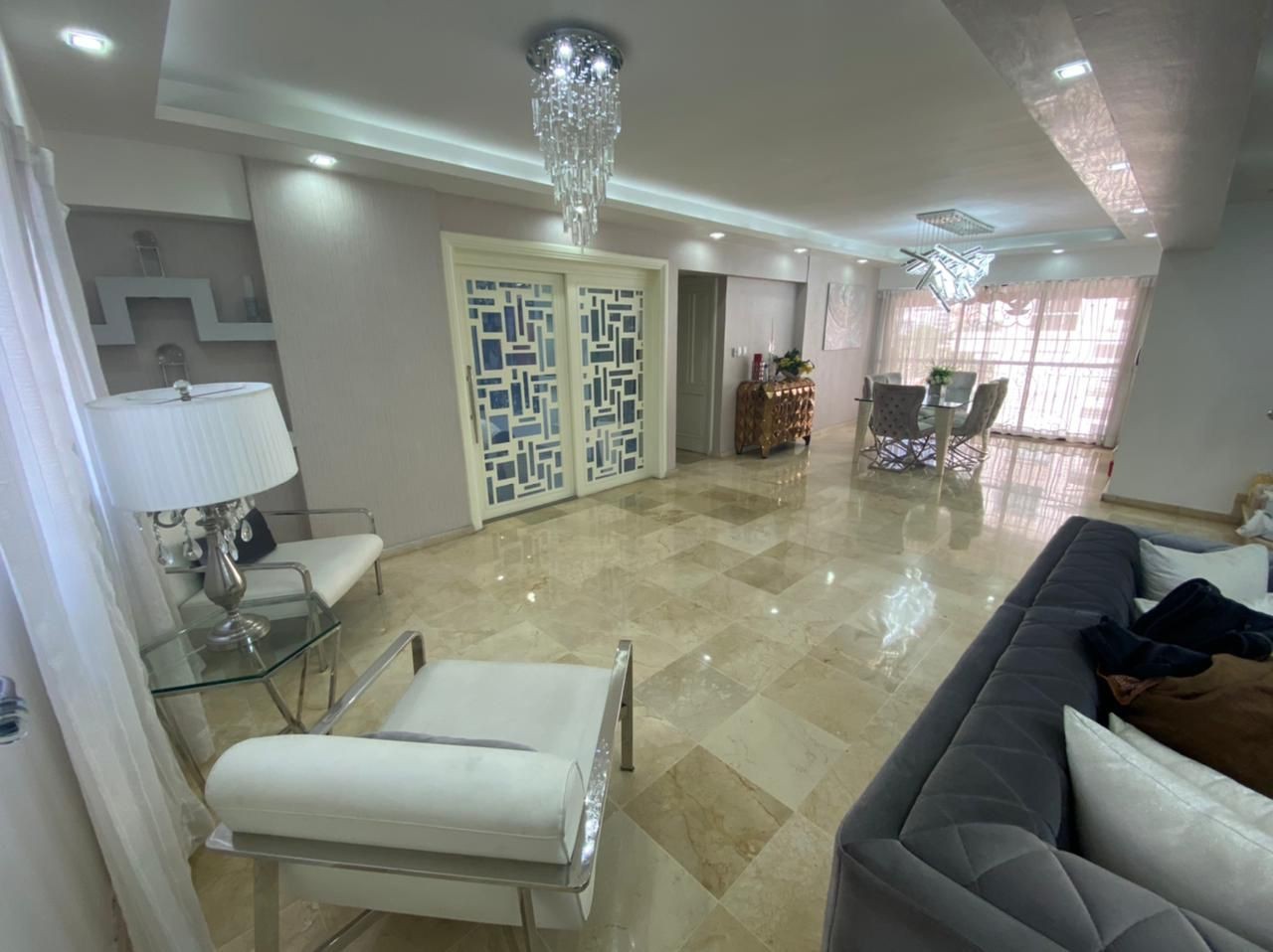 apartamentos - Se alquila apartamento amueblado en Av. Anacaona 1