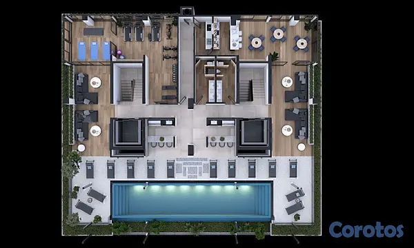 apartamentos - Residencia con servicio Icono, apto 19E, septiembr 5