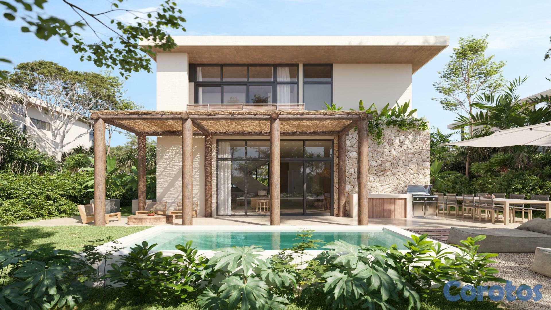 casas vacacionales y villas - PROYECTO DE VILLAS EN PUNTA CANA, PC-06. 1