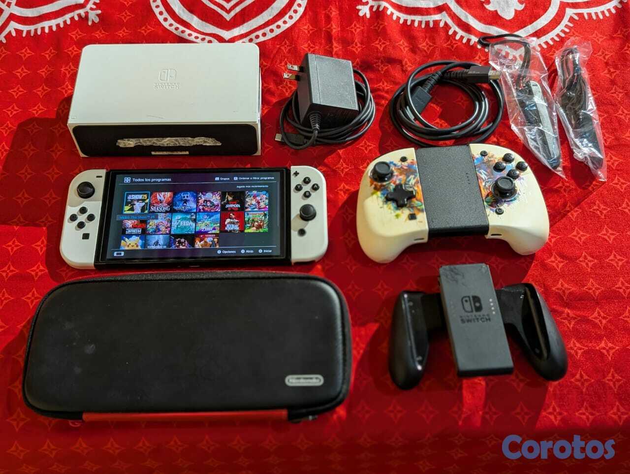 consolas y videojuegos - Nintendo Switch Oled Hackeada. 4
