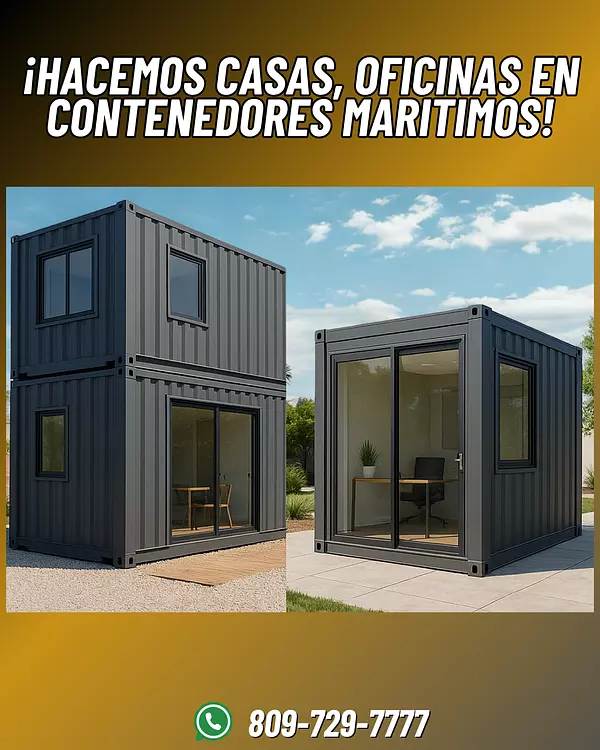 oficinas y locales comerciales - Contenedores en casas y oficinas  2