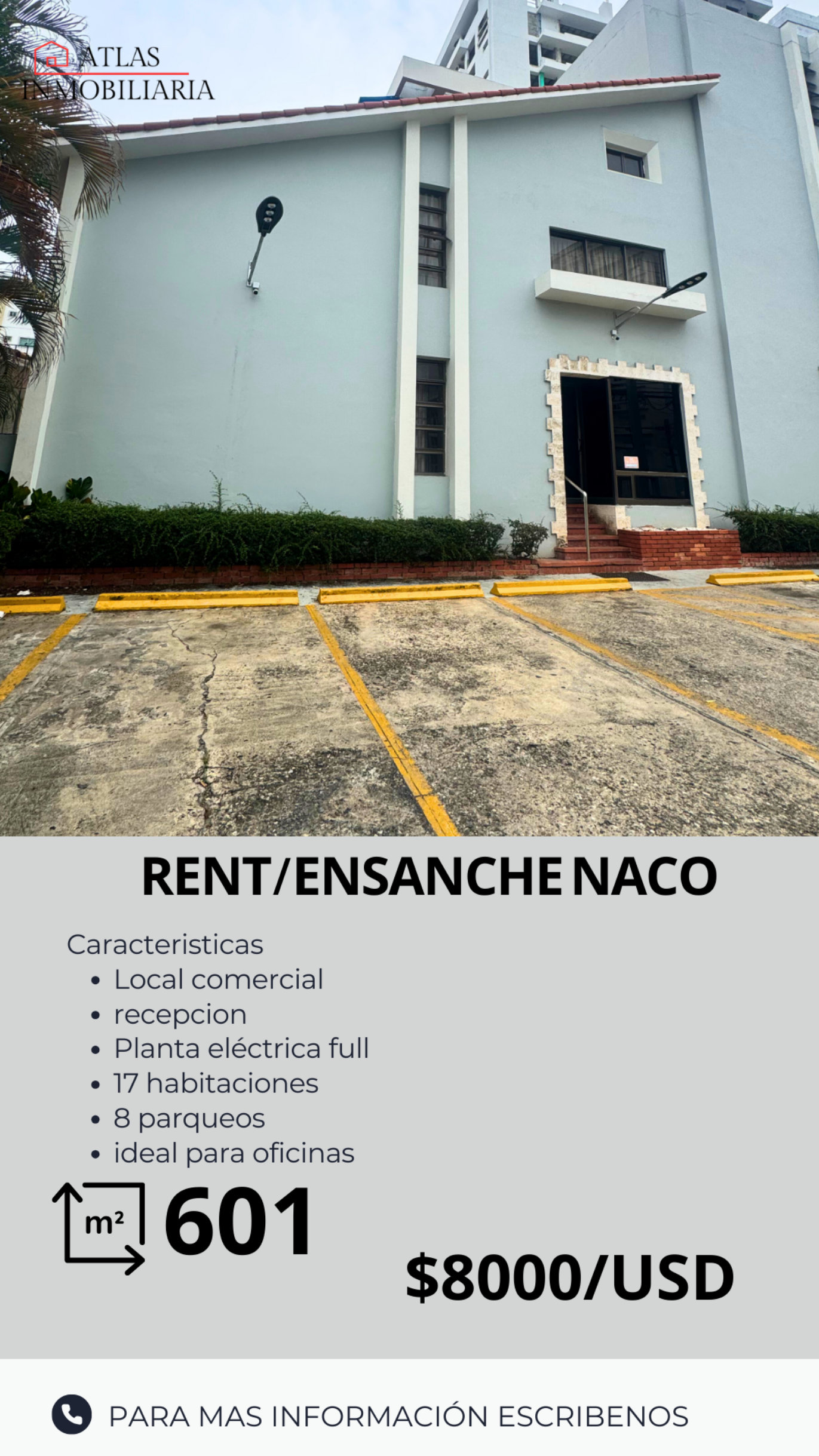oficinas y locales comerciales - LOCAL COMERCIAL ENSANCHE NACO  1