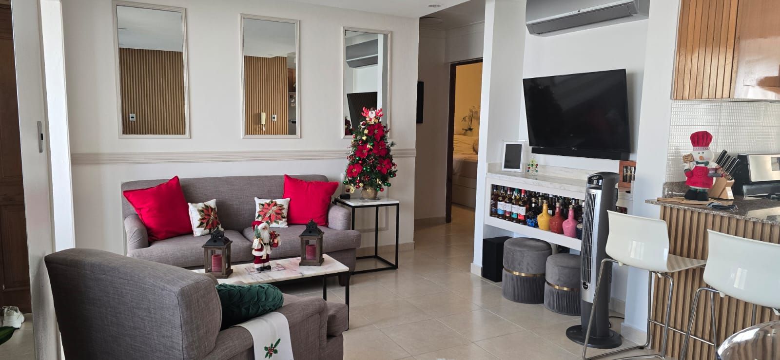 apartamentos - apartamento con terraza en venta av. monumental 1
