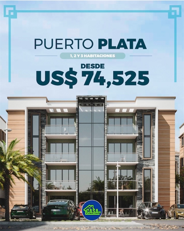 apartamentos - Apartamentos frente a Playa dorada, Puerto Plata⛳️
Con múltiples amenidades 