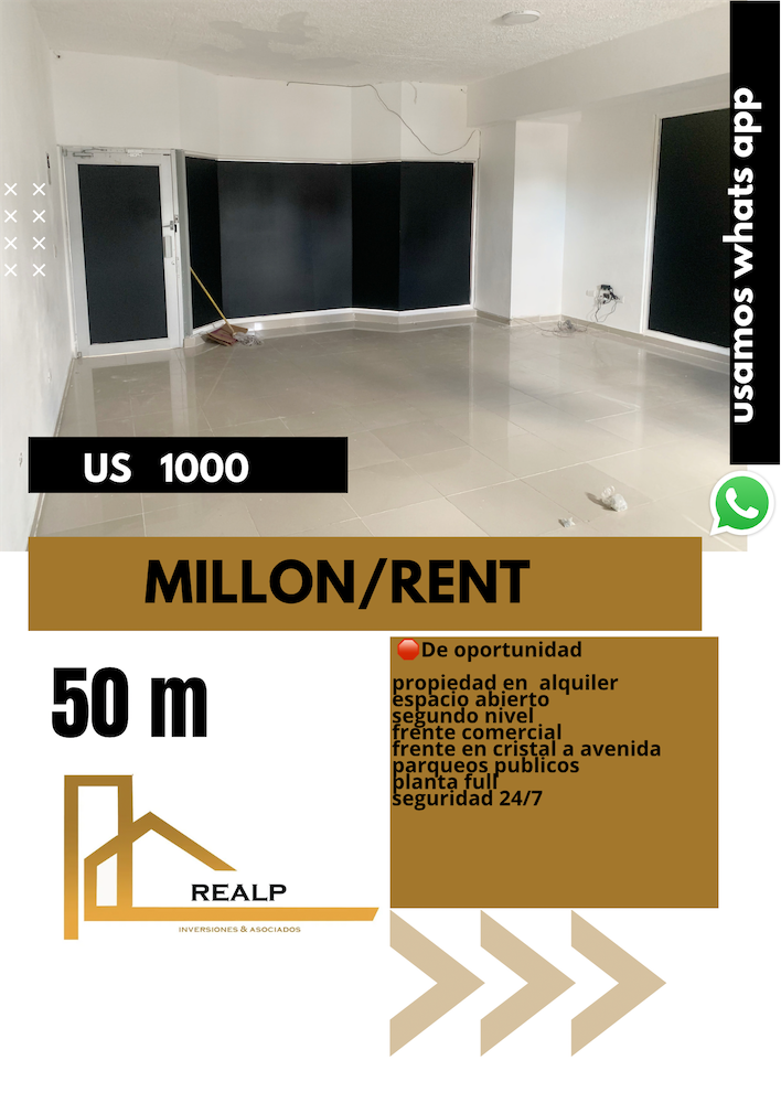 oficinas y locales comerciales - Local en en millon