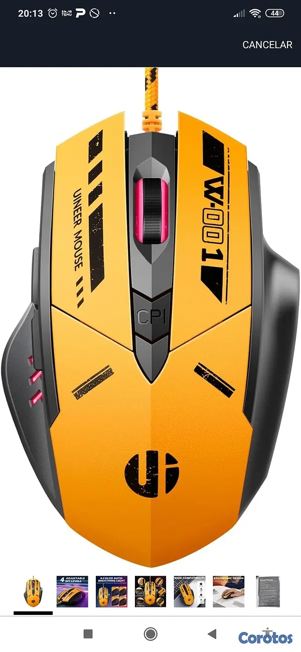 accesorios para electronica - Maus Gamer 2