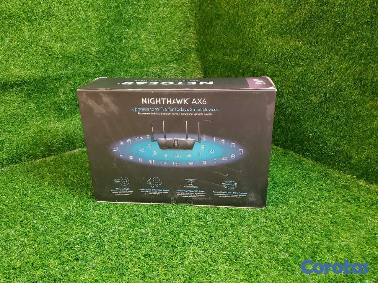 consolas y videojuegos - Netgear Nighthawk AX6 6-Stream AX4300 WiFi 6 Route 5