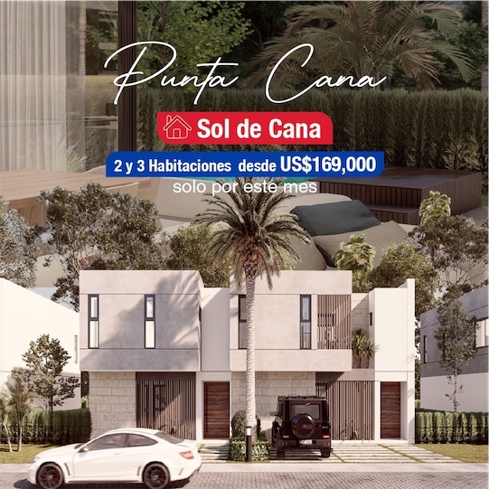 casas vacacionales y villas - Villa en vista cana punta cana República Dominicana  0